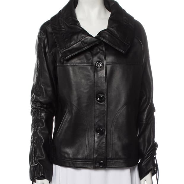 마이클코어스 가죽자켓