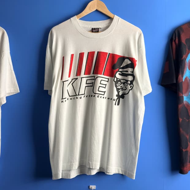 (XL) 90s KFC 패러디 빈티지 티셔츠