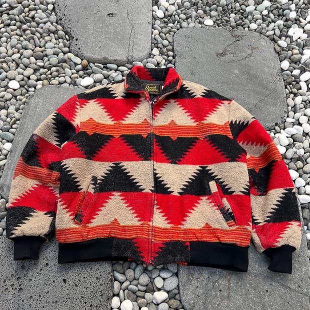 80/90s DAVIDJAMES USA AZTEC 나바호웨스턴자켓