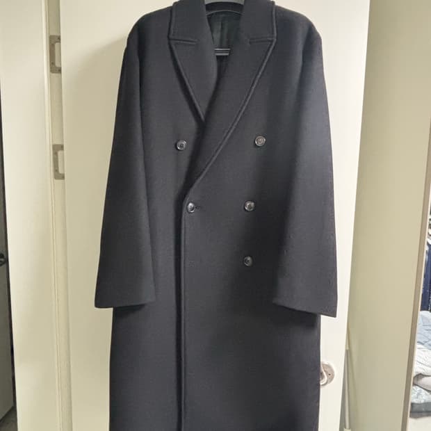 쿠어 MTR오버핏 더블 롱코트