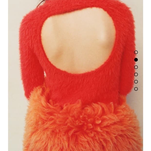 자라 백트임 퍼 니트 S