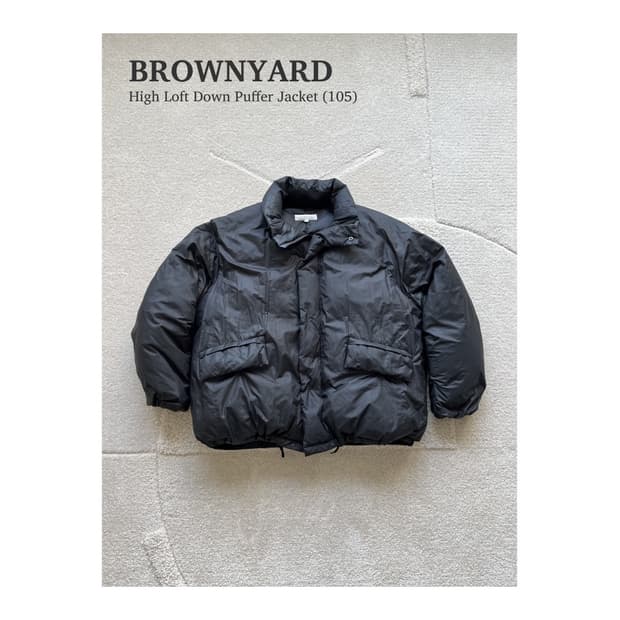 브라운야드 하이 로프트 다운 푸퍼 자켓 (105)
