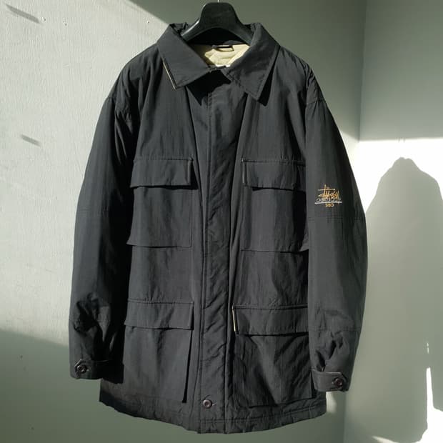 90s STUSSY "outdoor" s80 jacket