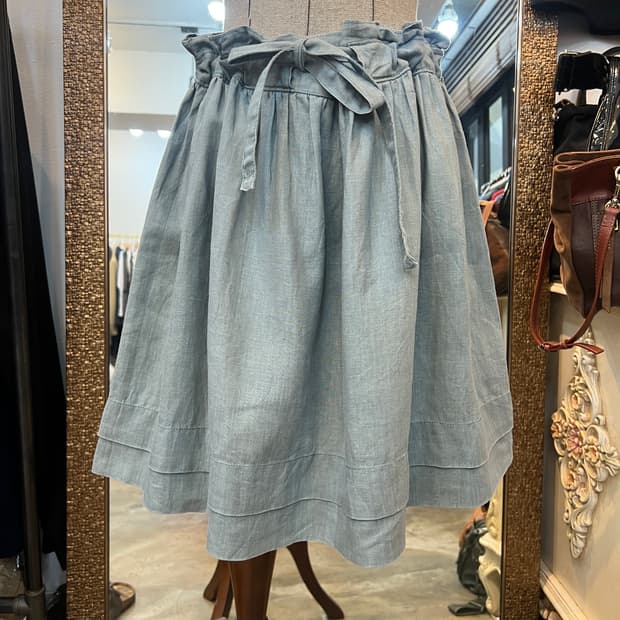 bulle de savon 린넨 스커트