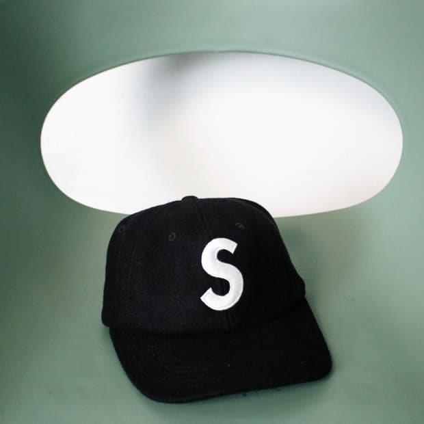 Supreme S Logo Wool Camp Cap