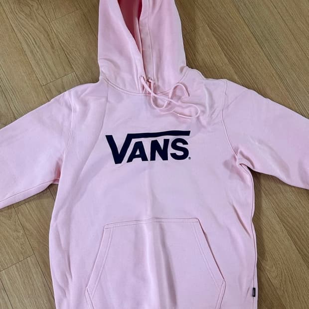 반스 핑크 후드티