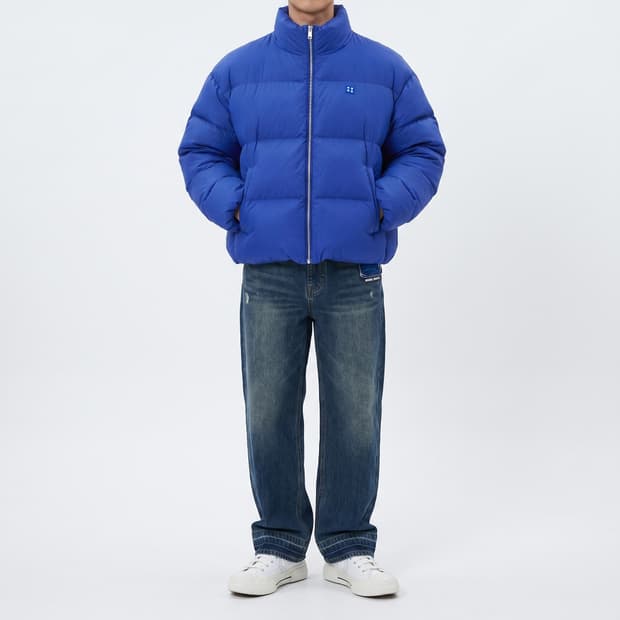 아더에러 시그니피컨트 TRS 태그 푸퍼 자켓 Z-블루 XL 