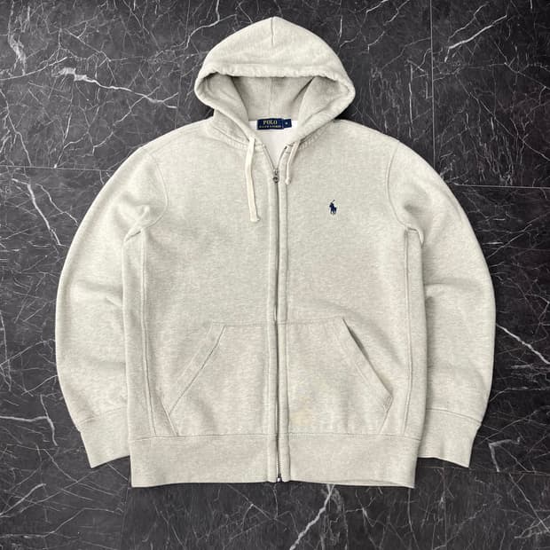폴로랄프로렌 포니 그레이 후드집업