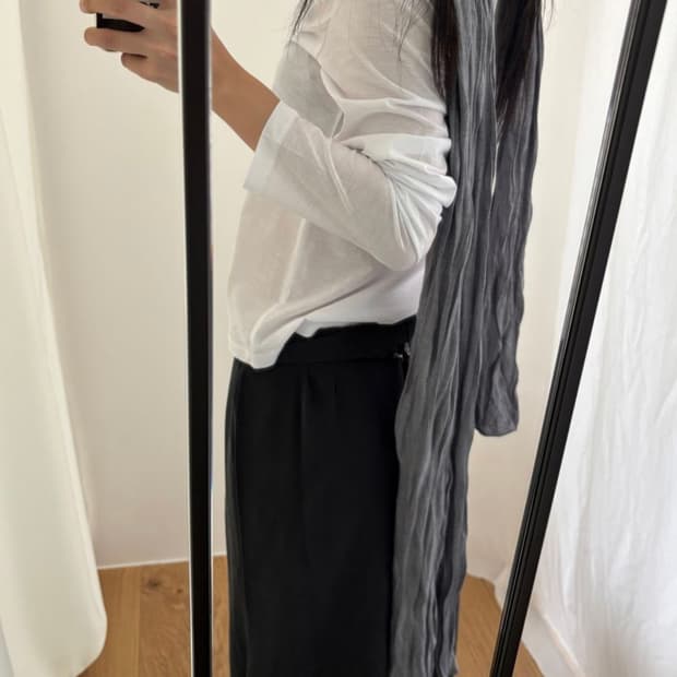 루츠 스카프 라이트 그레이