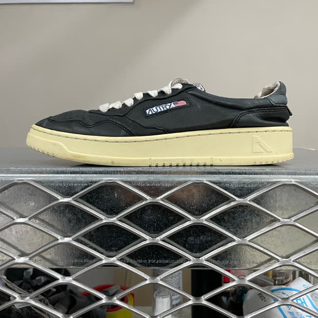 오트리 고트 레더 스니커즈 블랙 41