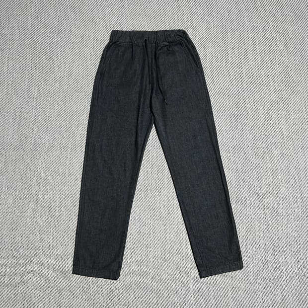 [L] Vintage 밴딩 진청 슬림핏 팬츠