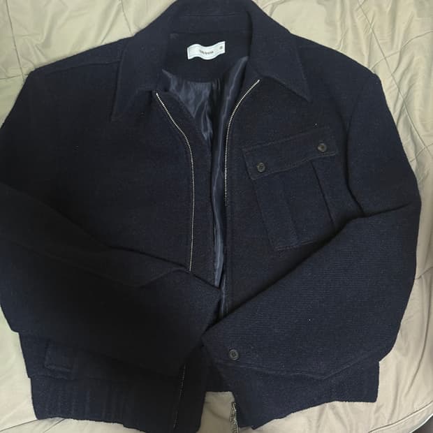 웨이비니스 크룩드 크롭 자켓 2사이즈