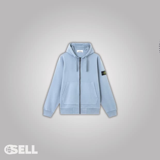 스톤아일랜드 오가닉 후드집업