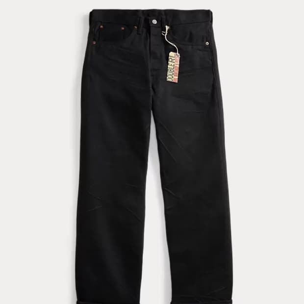 30x30]rrl 빈티지5포켓 블랙온블랙 블온블