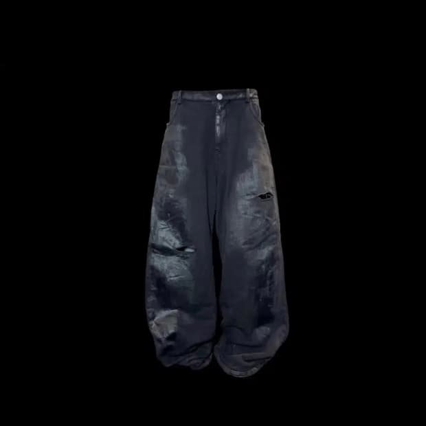 에모스탠스클럽 6pocket wide baggy 2사이즈