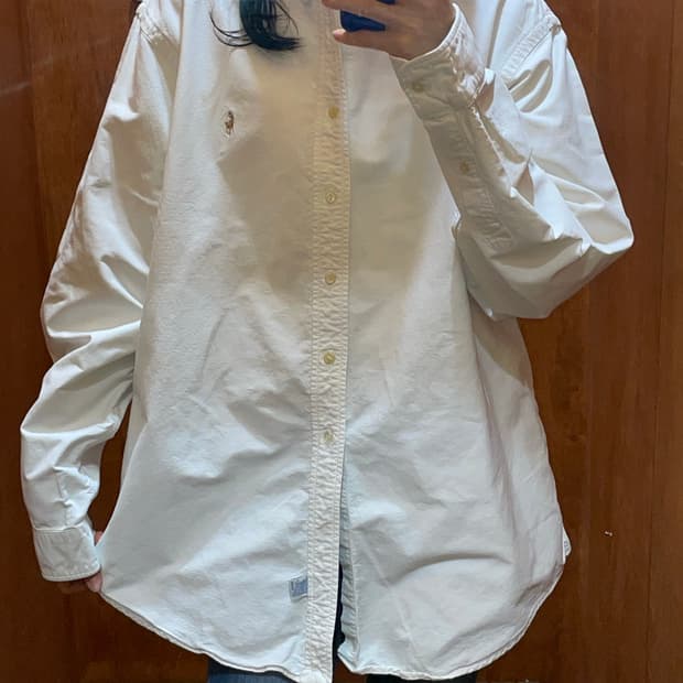 (XL) POLO 폴로 랄프로렌 화이트 셔츠