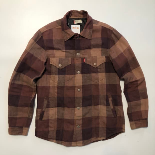 리바이스 체크 셔츠