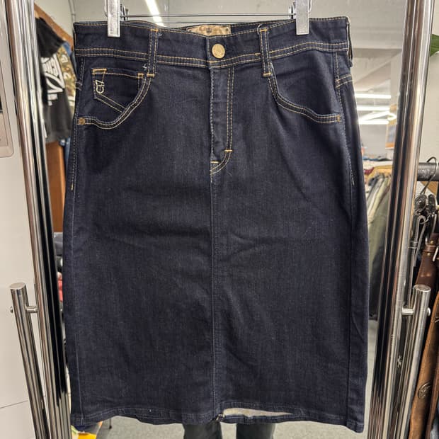 japanese vintage C17 데님 스커트