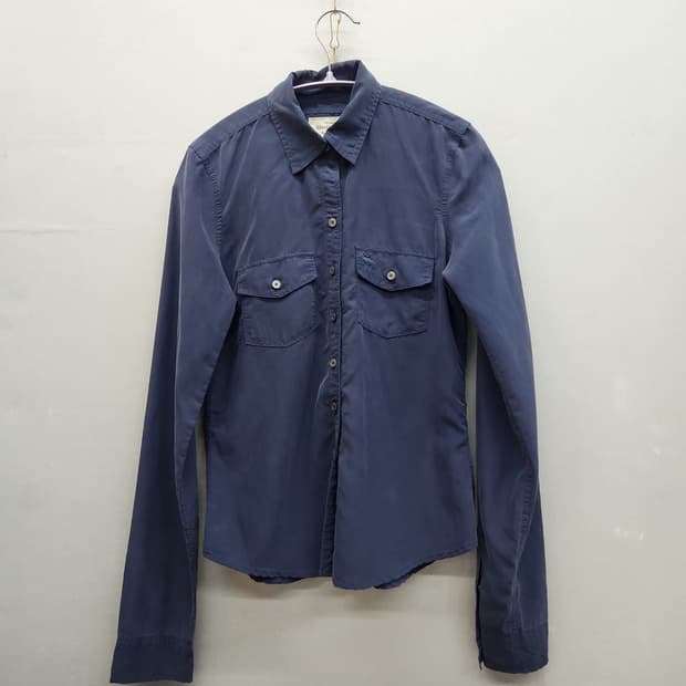 아베크롬비 투포켓 로고자수 모달소재 셔츠 XS(S)