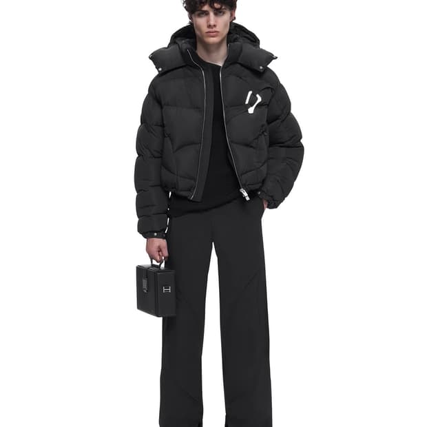 엘리엇 에밀 앱스트랙트 다운 푸퍼 L