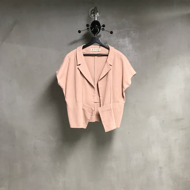 마르니 반팔 자켓 핑크 38(W)