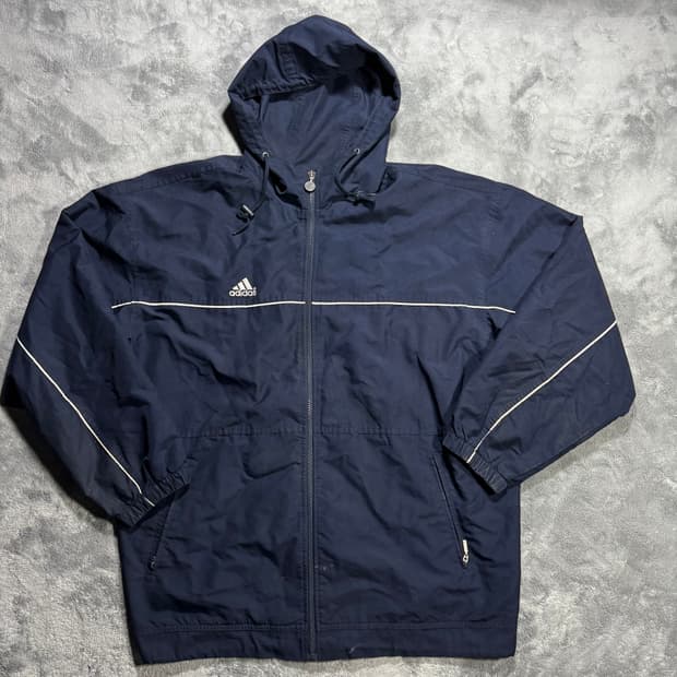 아디다스 올드스쿨 빈티지 바람막이