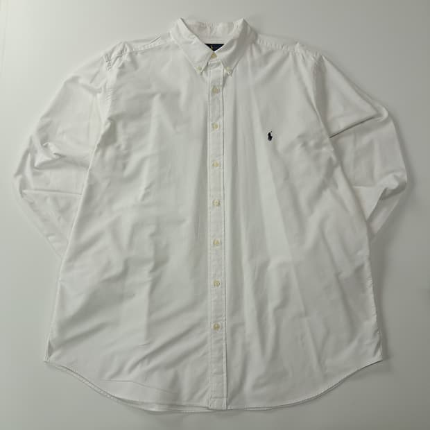 CK310 2XLT 폴로 QR인증 네이비포니 화이트 옥스포드셔츠 남방
