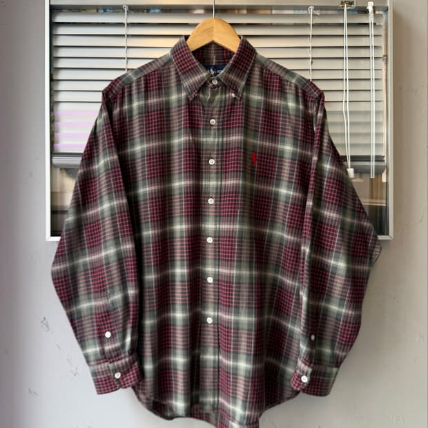 Polo Ralph Lauren 80s check shirt