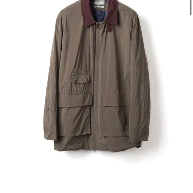 새상품) 아워셀브스 24SS 케미컬 워시드 밀자켓 카키 3사이즈