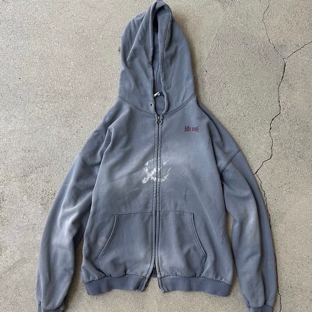 4) 폴리테루 집후디 핫스터프 하드 워시드 블루