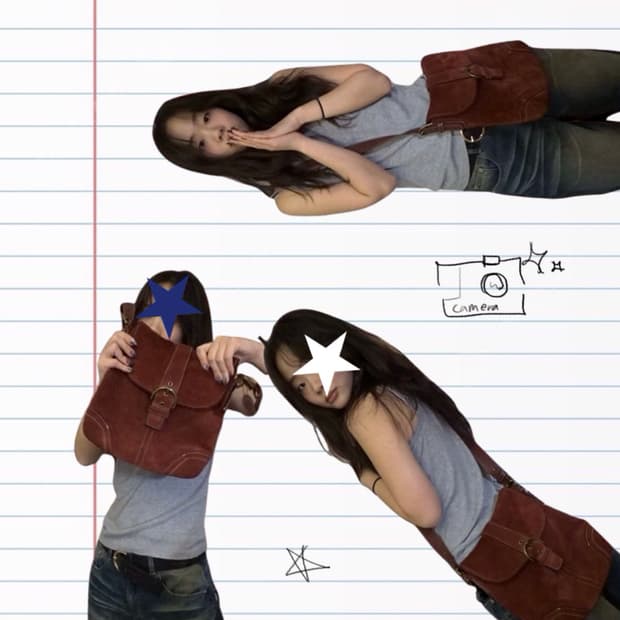 Coach Y2K suede crossbag