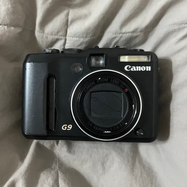 (안유진 디카) 캐논 파워샷 G9 Canon G9