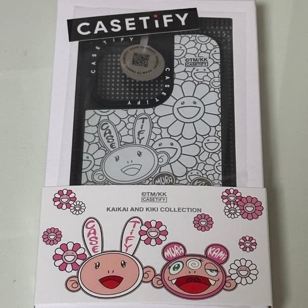 당일배송) 아이폰14프로 케이스티파이 무라카미 타카시 한정 콜라보