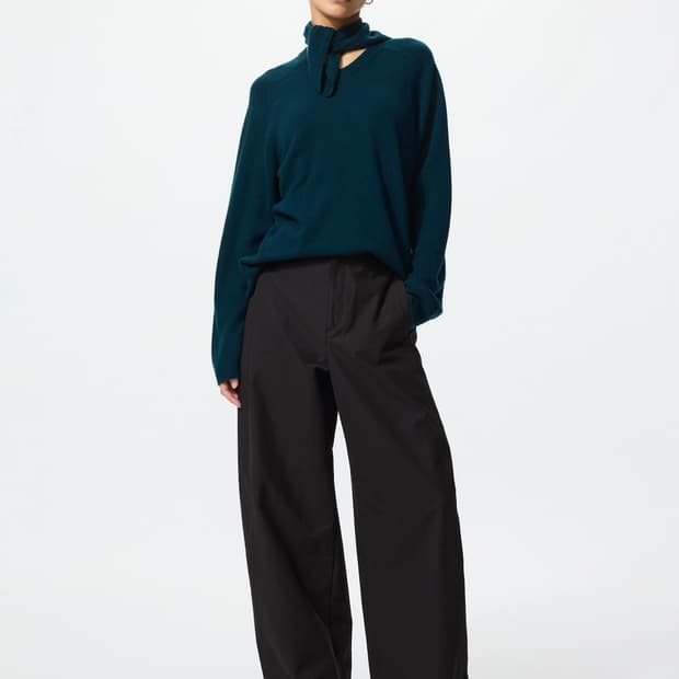 유니클로 저지배럴레그팬츠 블랙 L사이즈 택 그대로 새제품 2장