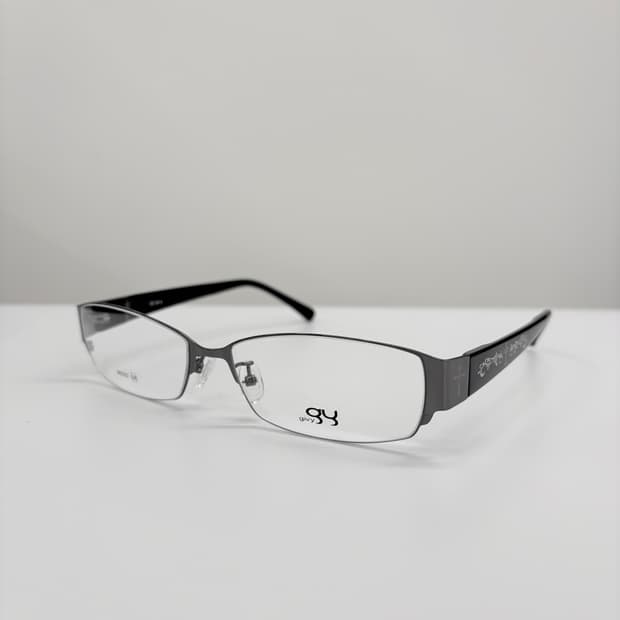 GIVY 기비 실버 사각 메탈 빈티지안경