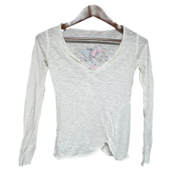 Zadig & Voltaire Distressed 보헤미안 컷오프 슬럽티