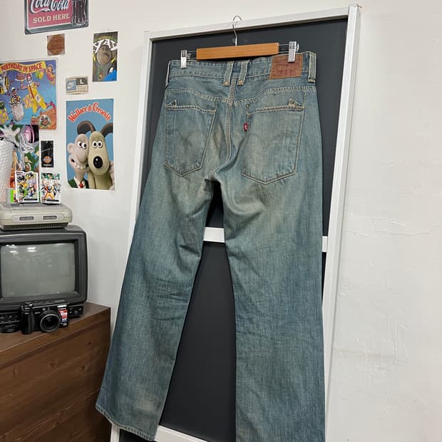 00s Levis 리바이스 701 스트레이트핏 데님 팬츠