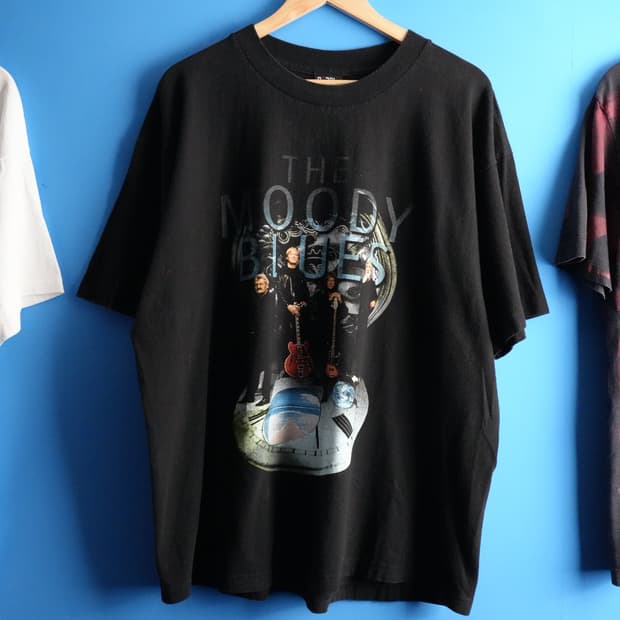 (XXL) 00s 무디 블루스Strange Times 밴드티