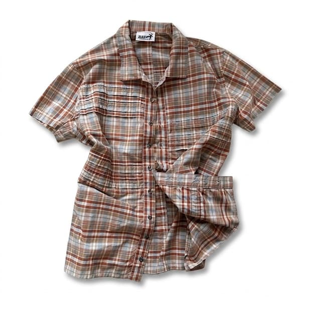 90s Issey Miyake HAI Sporting Gear 반팔셔츠