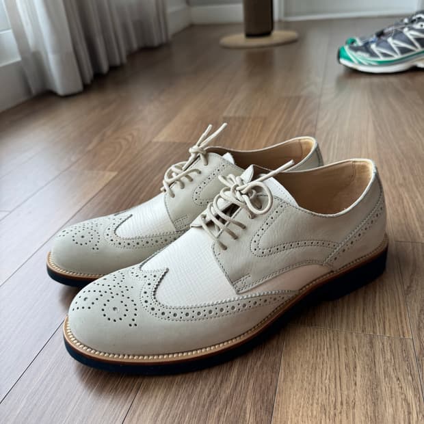 TOD’S 토즈 윙팁 더비 슈즈 7.5 사이즈
