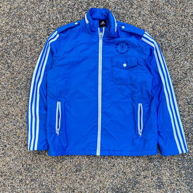 아디다스(ADIDAS) 첼시 블루 바람막이