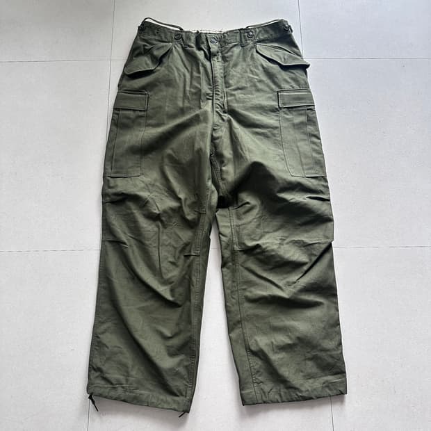 50s 오리지널 데드스탁 M51 필드 팬츠 L-R 풀셋 (내피포함)