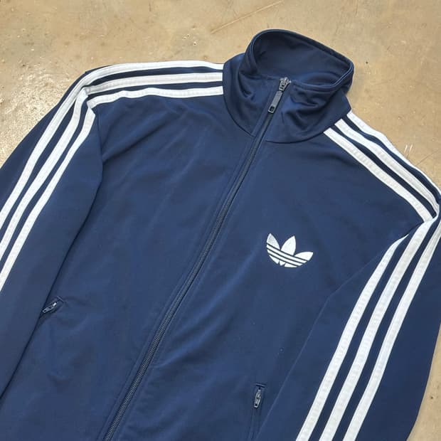 90 아디다스 파이어버드 네이비 트랙탑