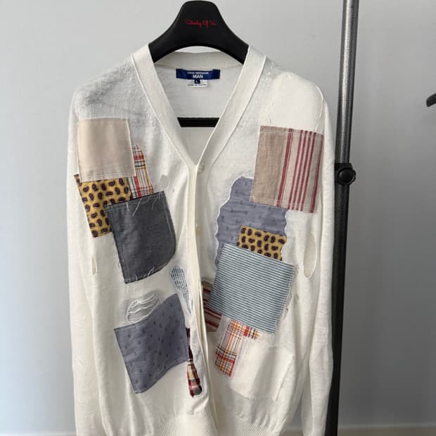 준야 와타나베 패치 가디건 L