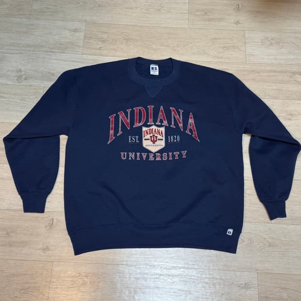 빈티지 러셀 맨투맨