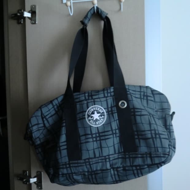 Converse check Boston bag