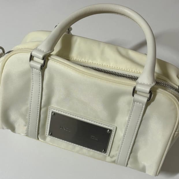 마뗑킴 SPORTY TOTE BAG 베이비 스포티 토트백 아이보리