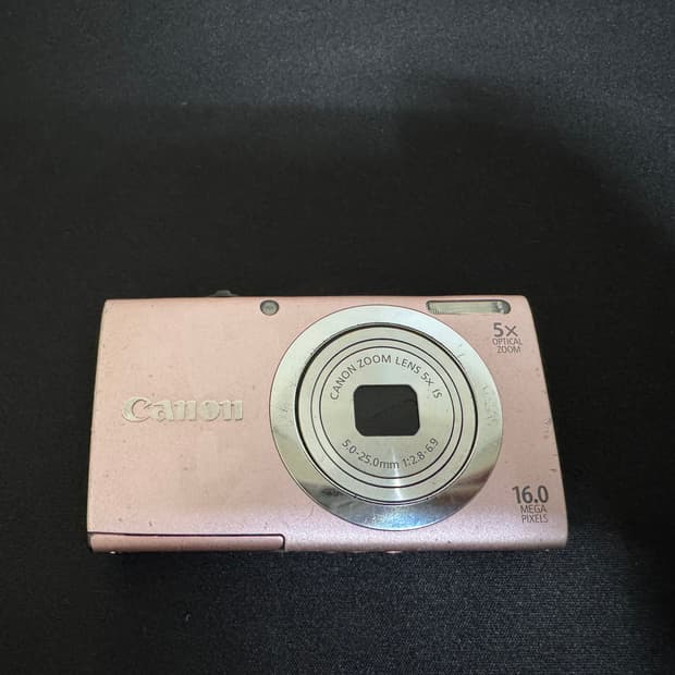 [풀박스] 캐논 파워샷 A2400 IS 핑크디카