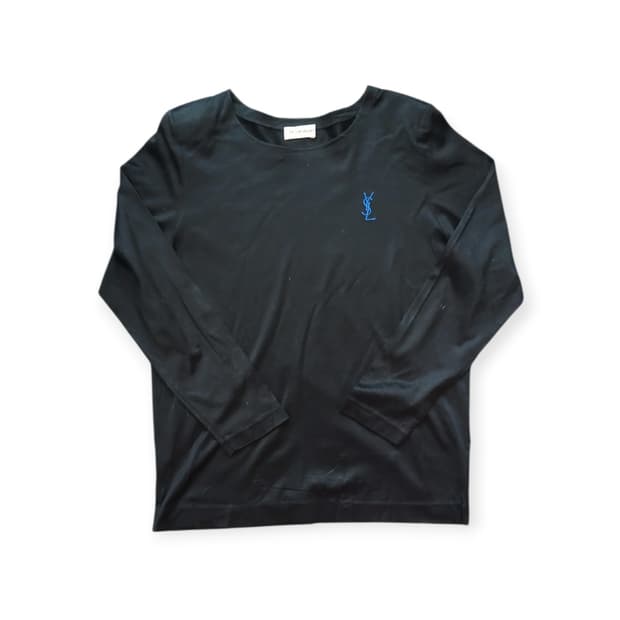 입생로랑  여자 긴팔 티브라우스 