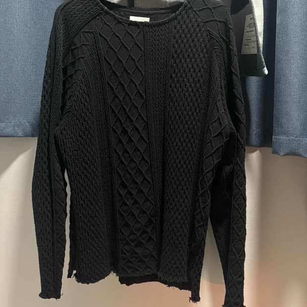 CAL O LINE 그런지 니트